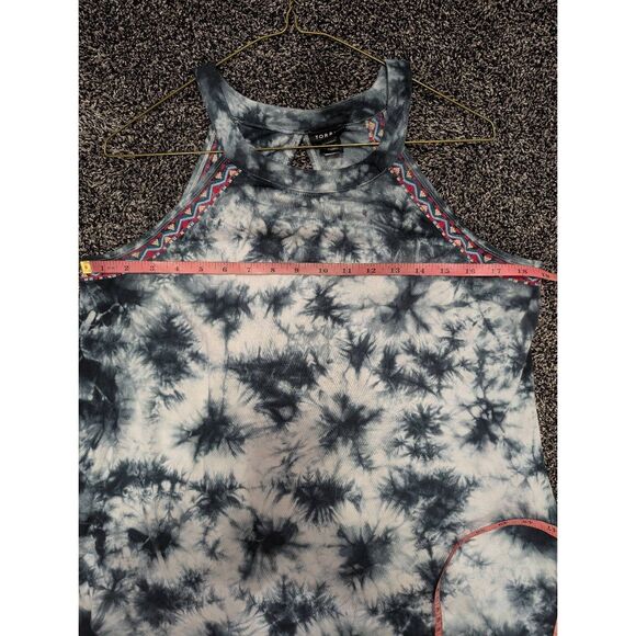 Sz 00 Torrid Embroidered Tie Dye Tank - Picture 7 of 7